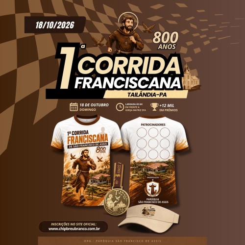 1ª CORRIDA FRANCISCANA 800 ANOS
