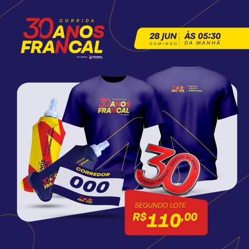 Corrida Francal 30 Anos